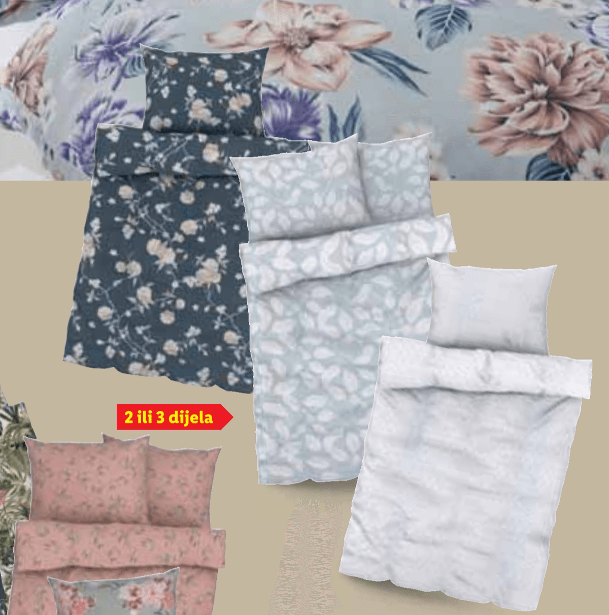 LIVARNO HOME Posteljina od satena - Akcija u trgovini Lidl