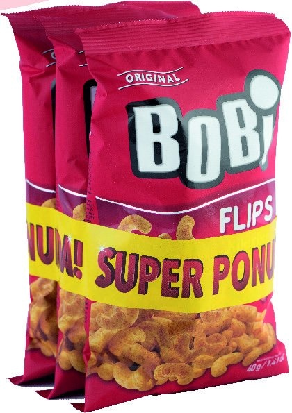Bobi Flips 120 g (3 x 40 g) - Akcija u trgovini Bakmaz