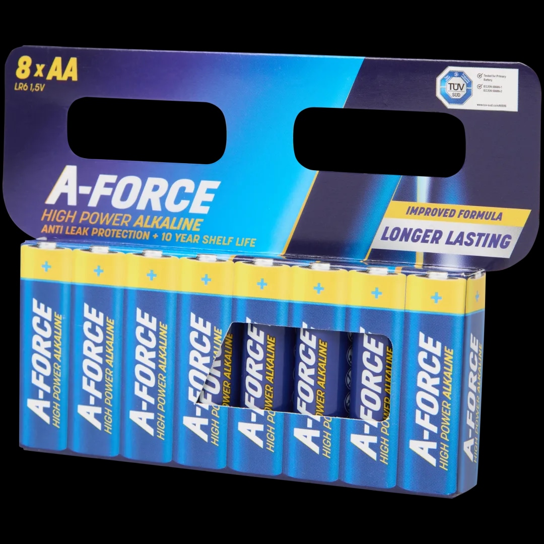 A-Force High Power alkalne baterije 8 komada Akcija u trgovini Action