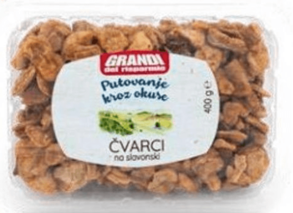 Grandi čvarci na slavonski 400 g Akcija u trgovini Eurospin