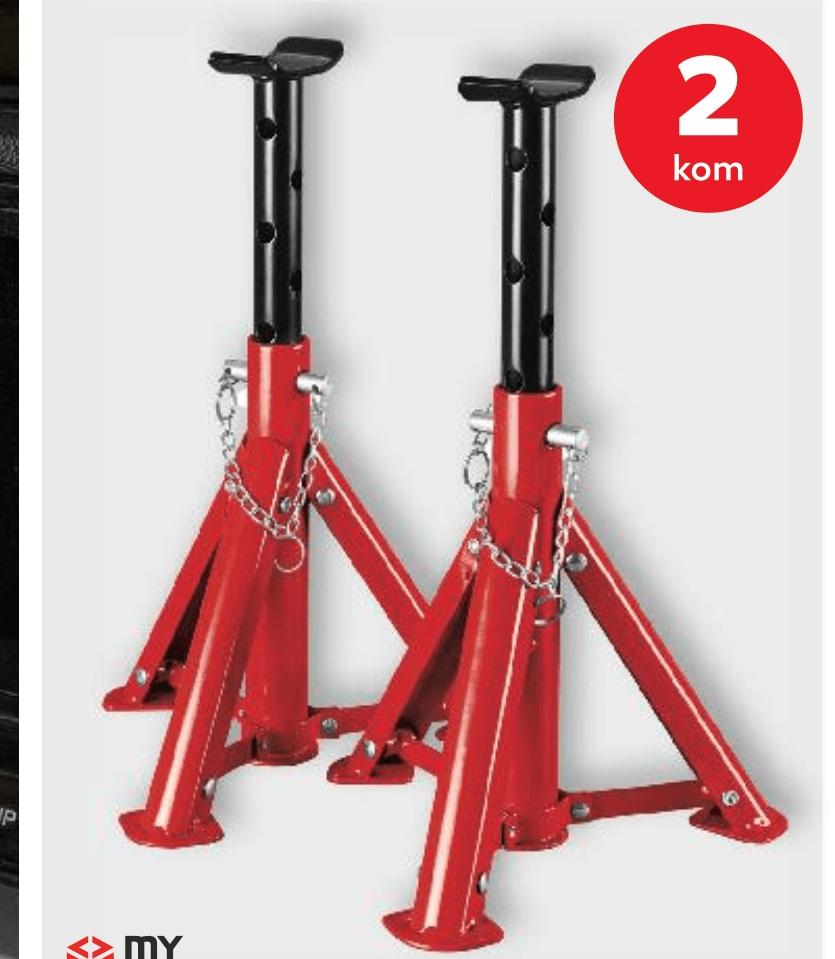 Stalci za vozilo 2 kom MY PROJECT - Akcija u trgovini Kaufland