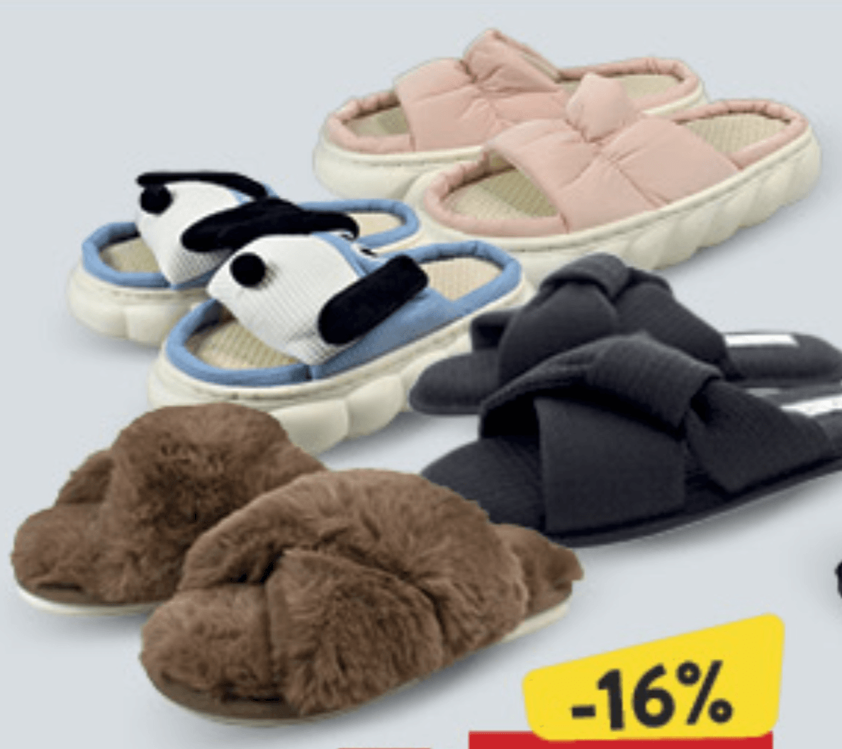 Papuče - Akcija u trgovini Konzum