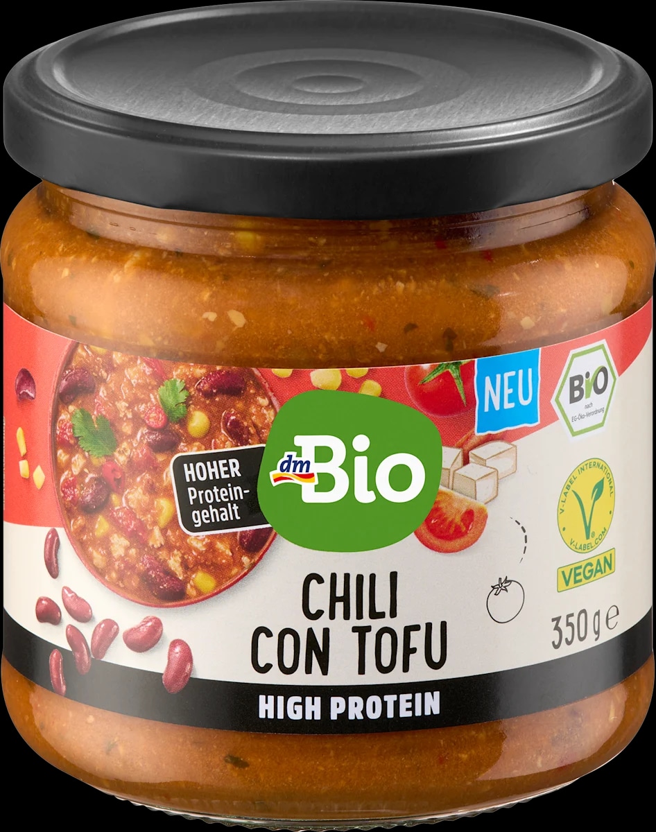 dmBio Vegansko varivo natur Chili con Tofu 350 g - Akcija u trgovini Dm