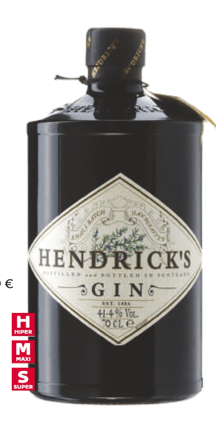 Hendrick's Gin 0,7 L - Akcija u trgovini Tommy
