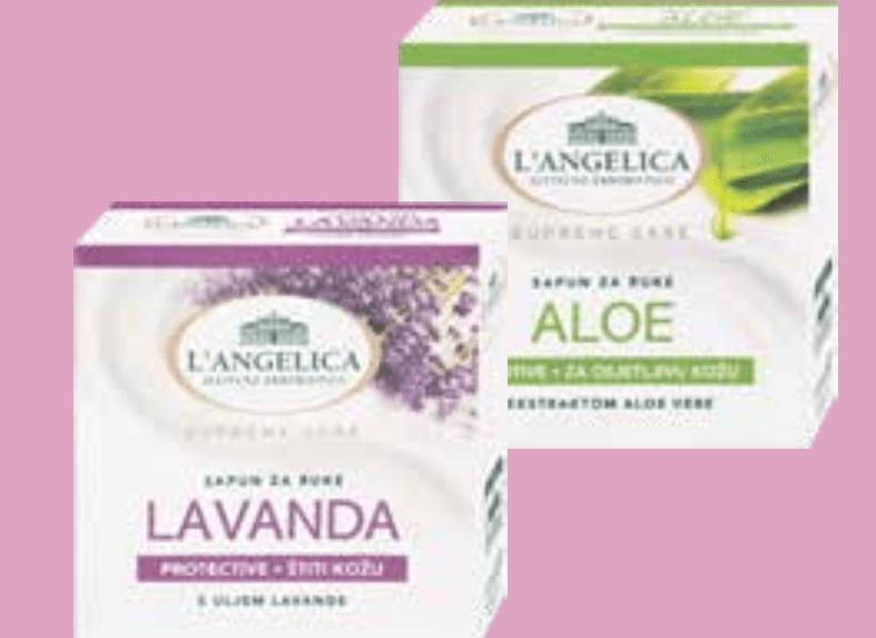 Tvrdi sapun L'Angelica 100 g - Akcija u trgovini KTC