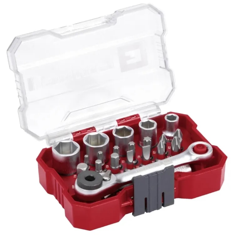 Einhell set nasadnih ključeva i bitova 21/1 box 21-dijelni Akcija u trgovini Alles