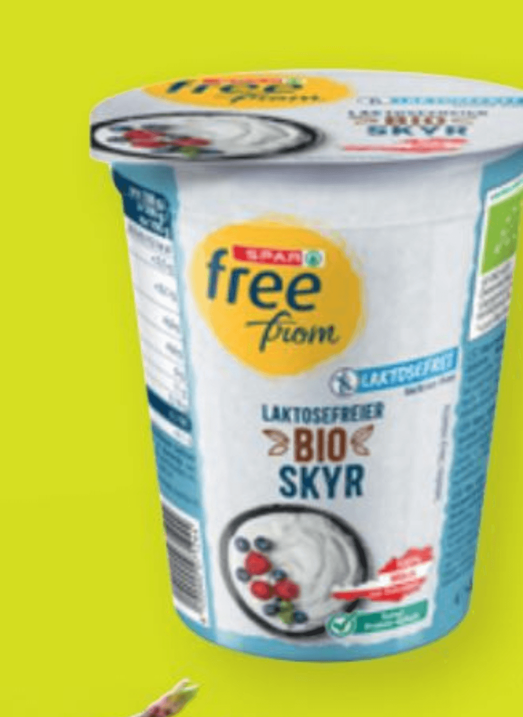 SPAR free from Bio Skyr bez laktoze 400 g - Akcija u trgovini Spar