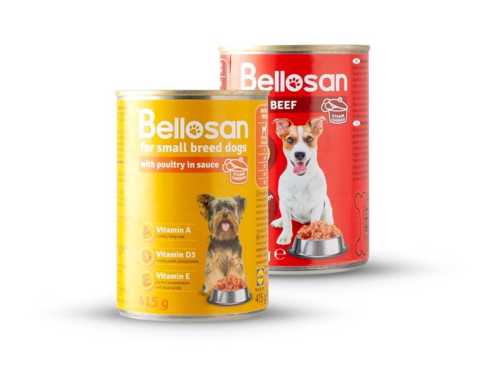 Bellosan hrana za pse u umaku 415 g - Akcija u trgovini Lidl