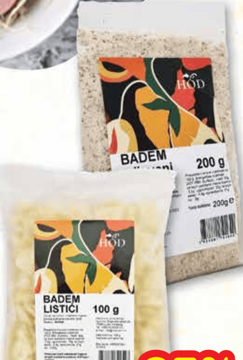 HOD Badem 100 - 200 g - Akcija u trgovini Plodine