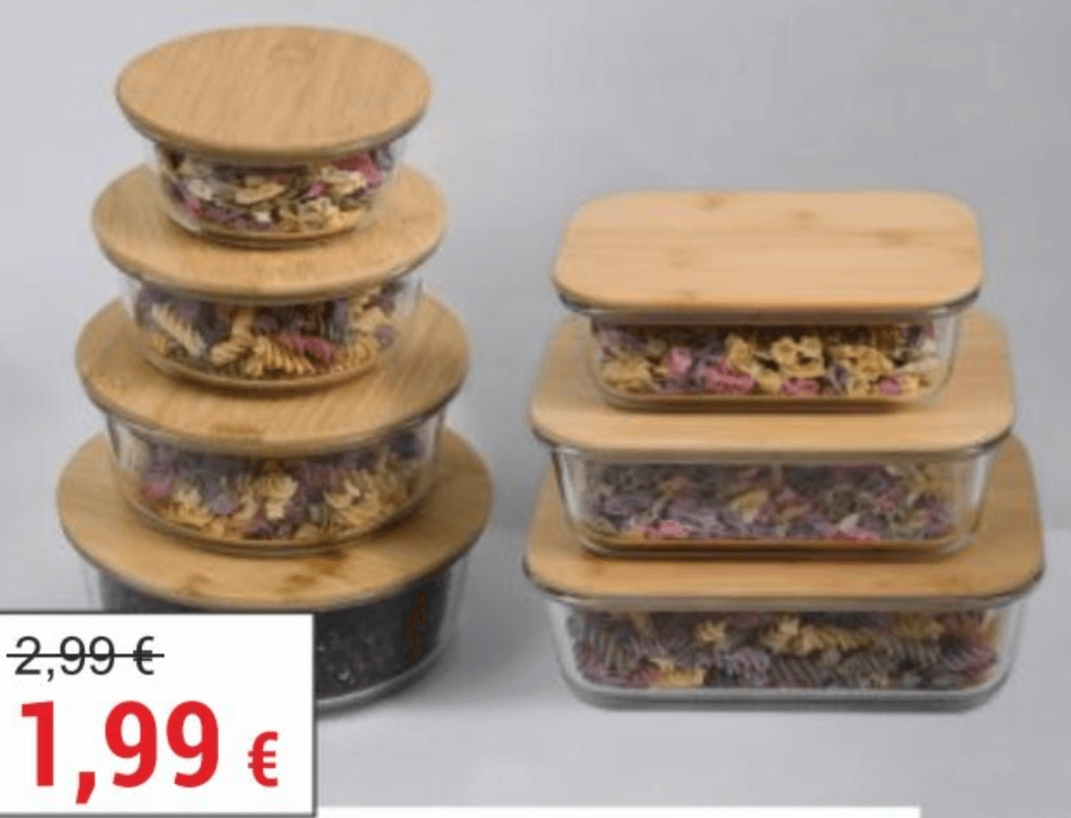 Okrugla staklena posuda 480 ml - Akcija u trgovini Merkury