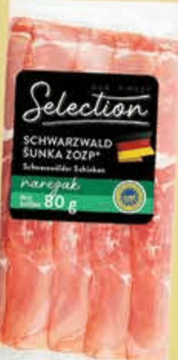 Selection Schwarzwaldska šunka 80 g - Akcija u trgovini Plodine