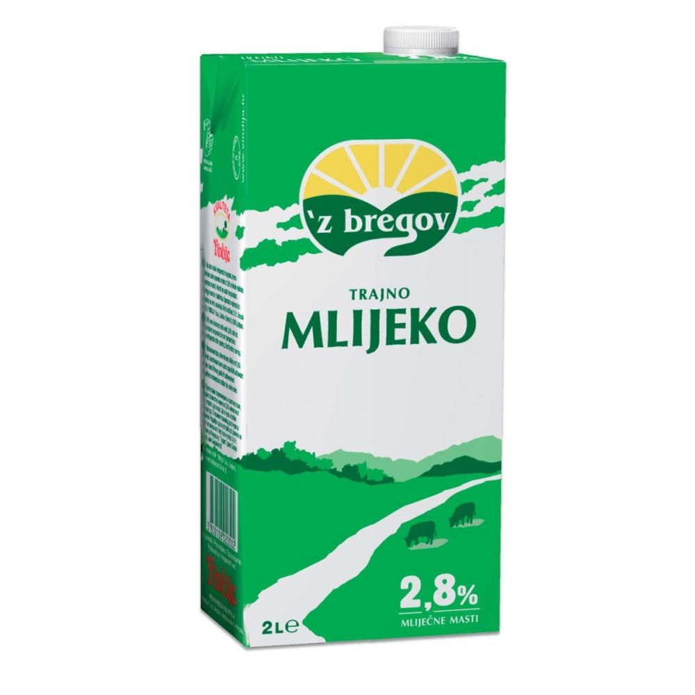 Trajno mlijeko Vindija 2 L - Akcija u trgovini KTC