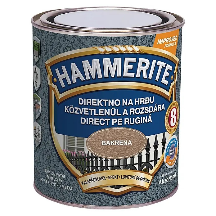 Lak u boji za metal Hammerite 750 ml Akcija u trgovini Bauhaus