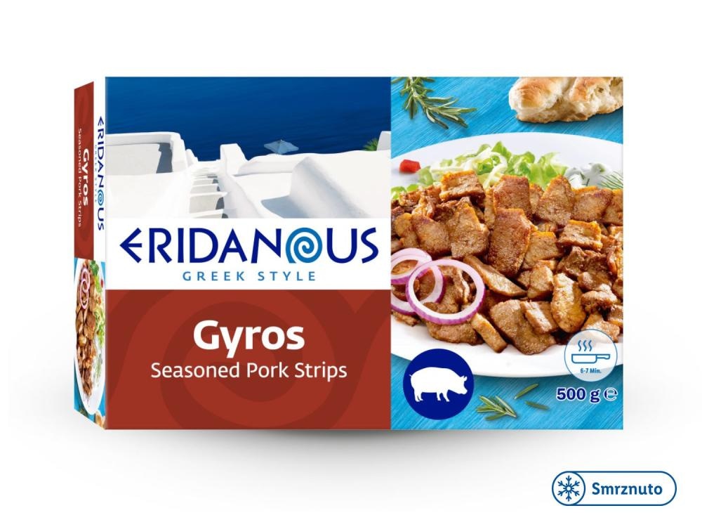 ERIDANOUS Gyros 500 g - Akcija u trgovini Lidl