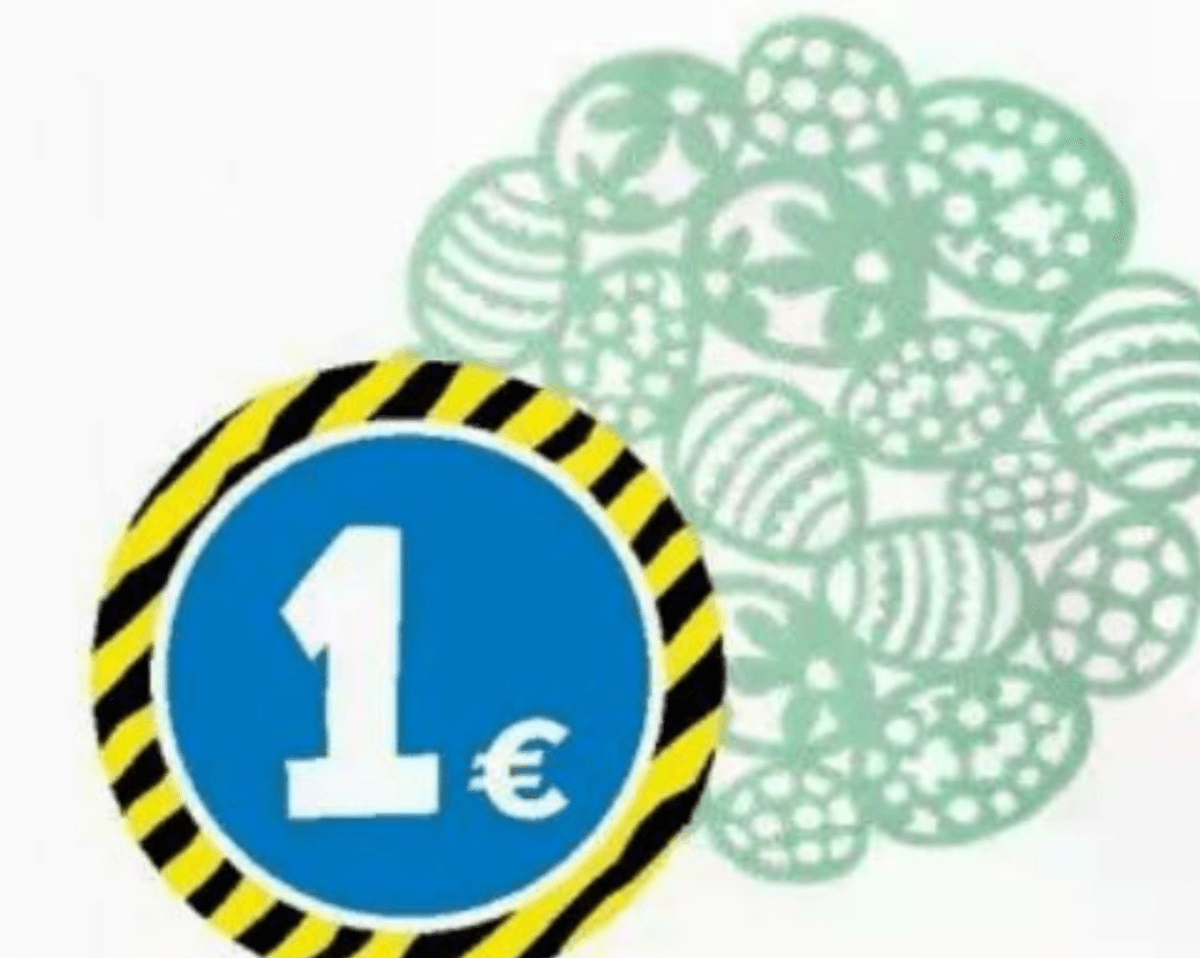 Ukrasni podložak od filca - Akcija u trgovini Tedi