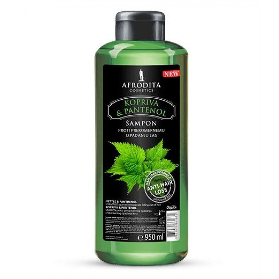 Afrodita Šampon Kopriva & Pantenol 950 ml AFRODITA COSMETICS - Akcija u trgovini Bipa