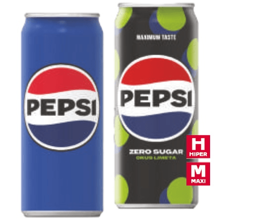 Pepsi Gazirano piće 0,33 L - Akcija u trgovini Tommy