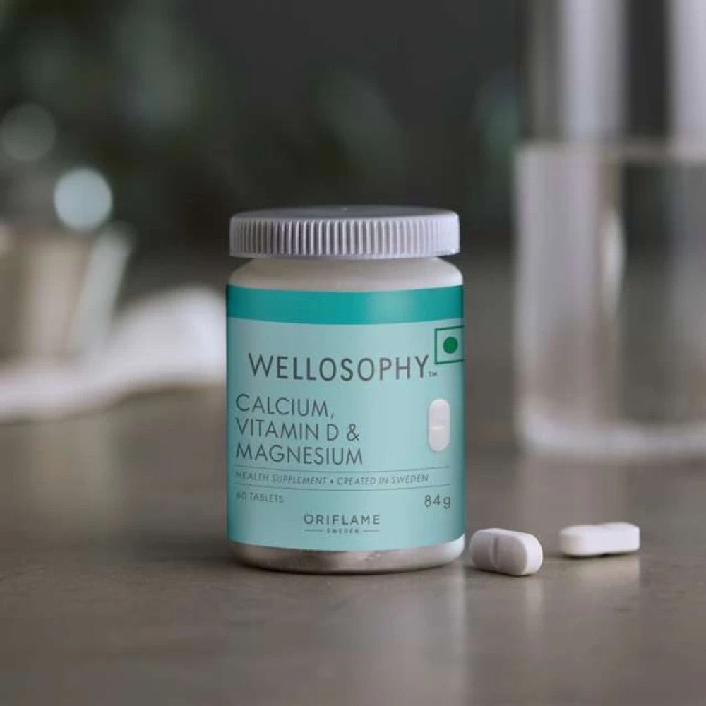 Wellosophy morski kalcij i vitamin D 30 tableta, 45 g - Akcija u trgovini Oriflame