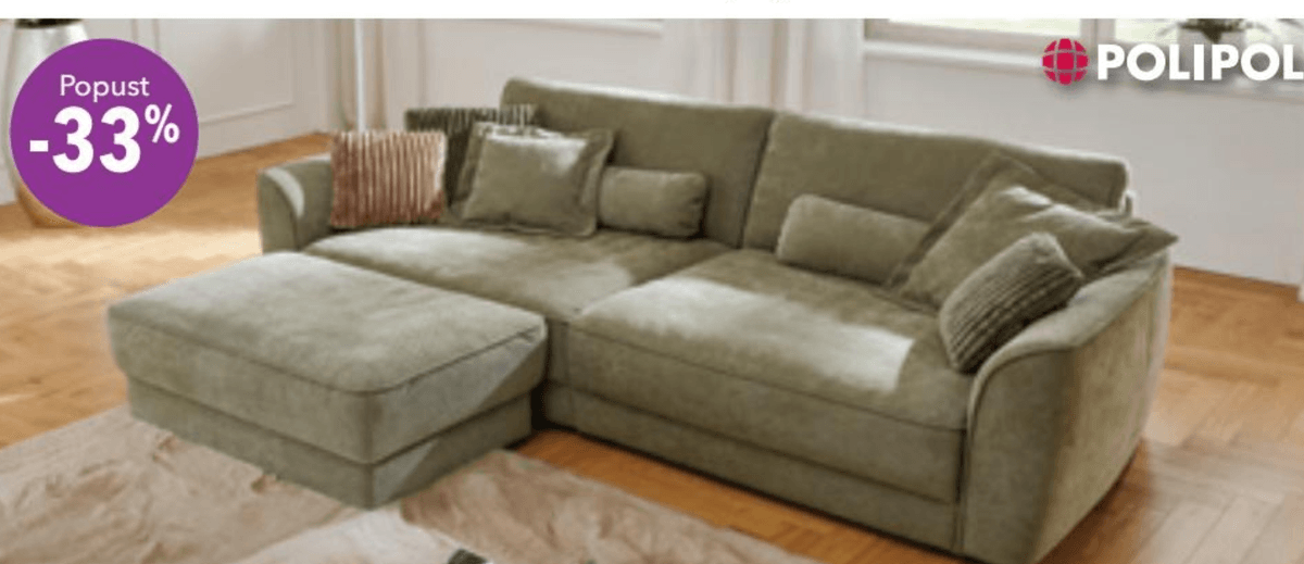 Dvosjed ALESSIA POLIPOL - Akcija u trgovini Harvey Norman