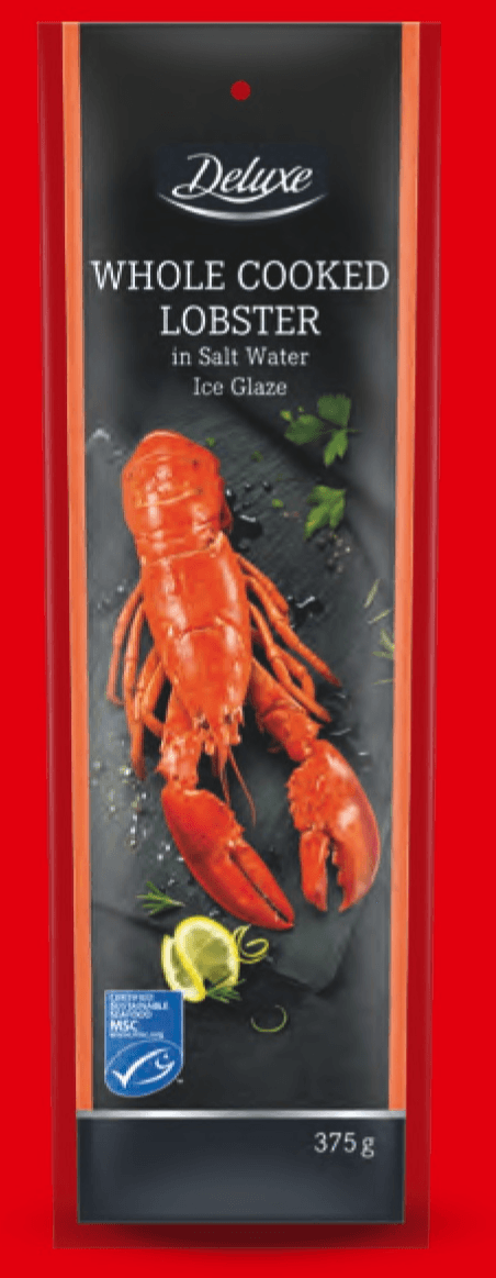 Jastog 375 g Deluxe Akcija u trgovini Lidl