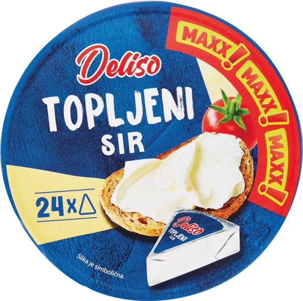 Deliso topljeni sir 420 g Akcija u trgovini Konzum