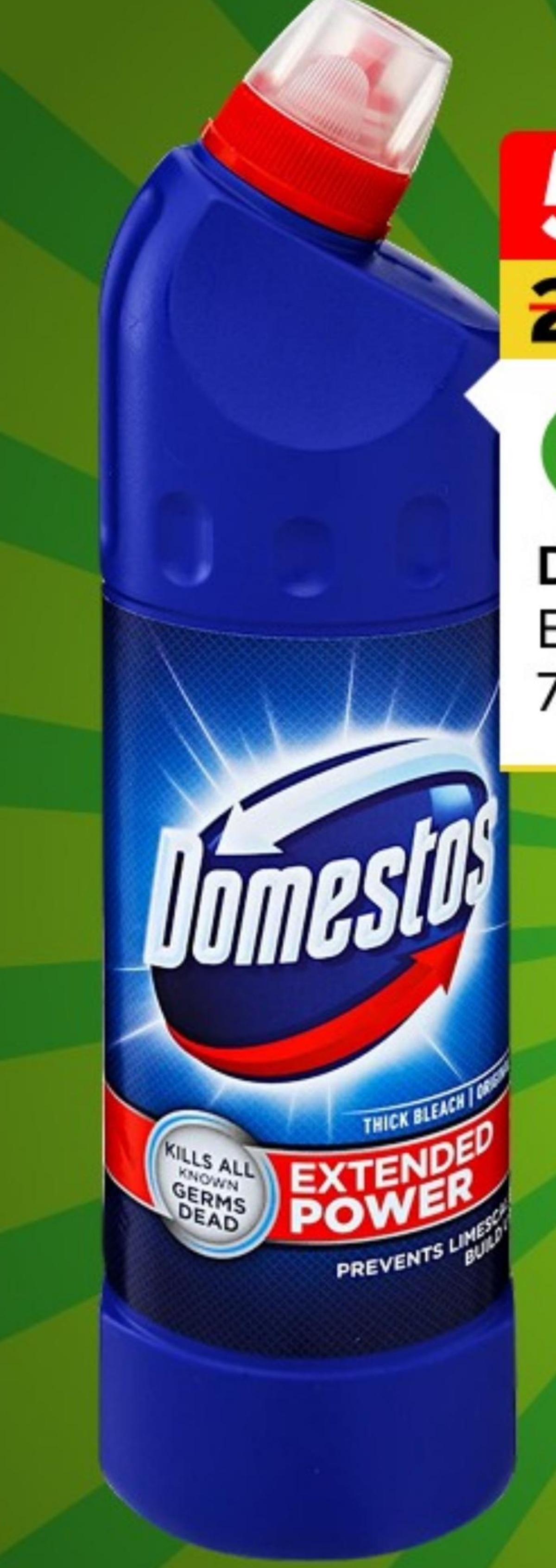 Domestos Extended power 750ml - Akcija u trgovini Žabac