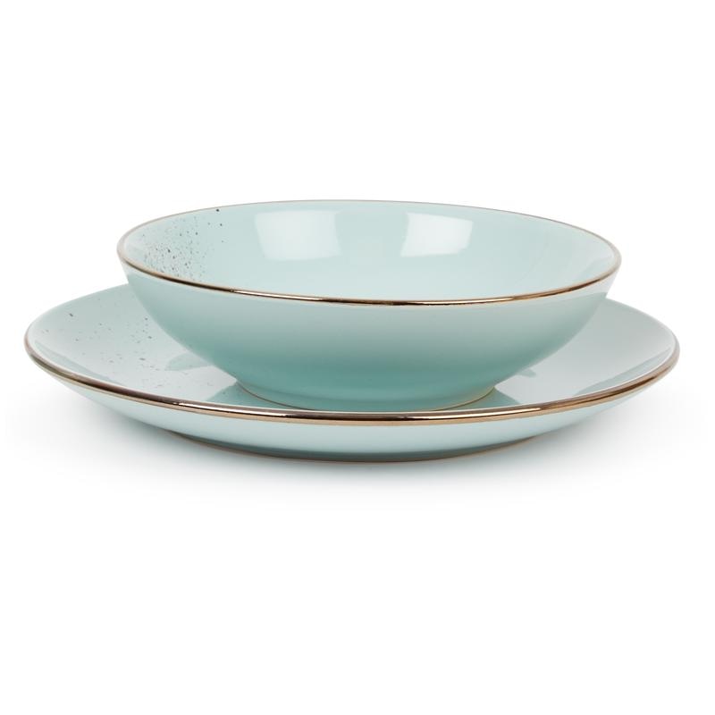 Keramički set tanjura 18-dijelni set - Akcija u trgovini Plodine