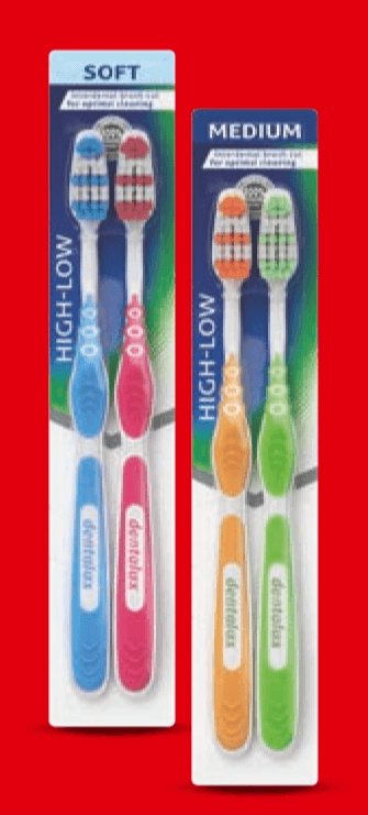 Dentalux Četkice za zube 2 kom - Akcija u trgovini Lidl