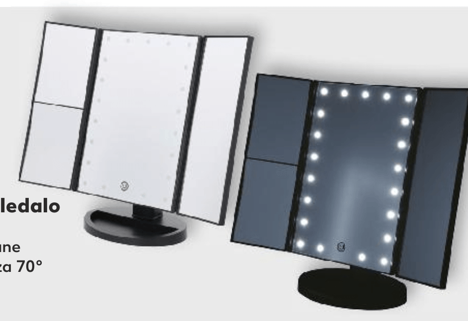 Kozmetičko ogledalo komad LIV QO BO - Akcija u trgovini Kaufland