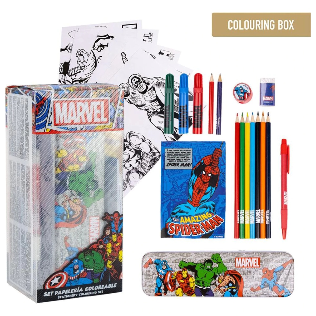Marvel Set za bojanje Akcija u trgovini Plodine