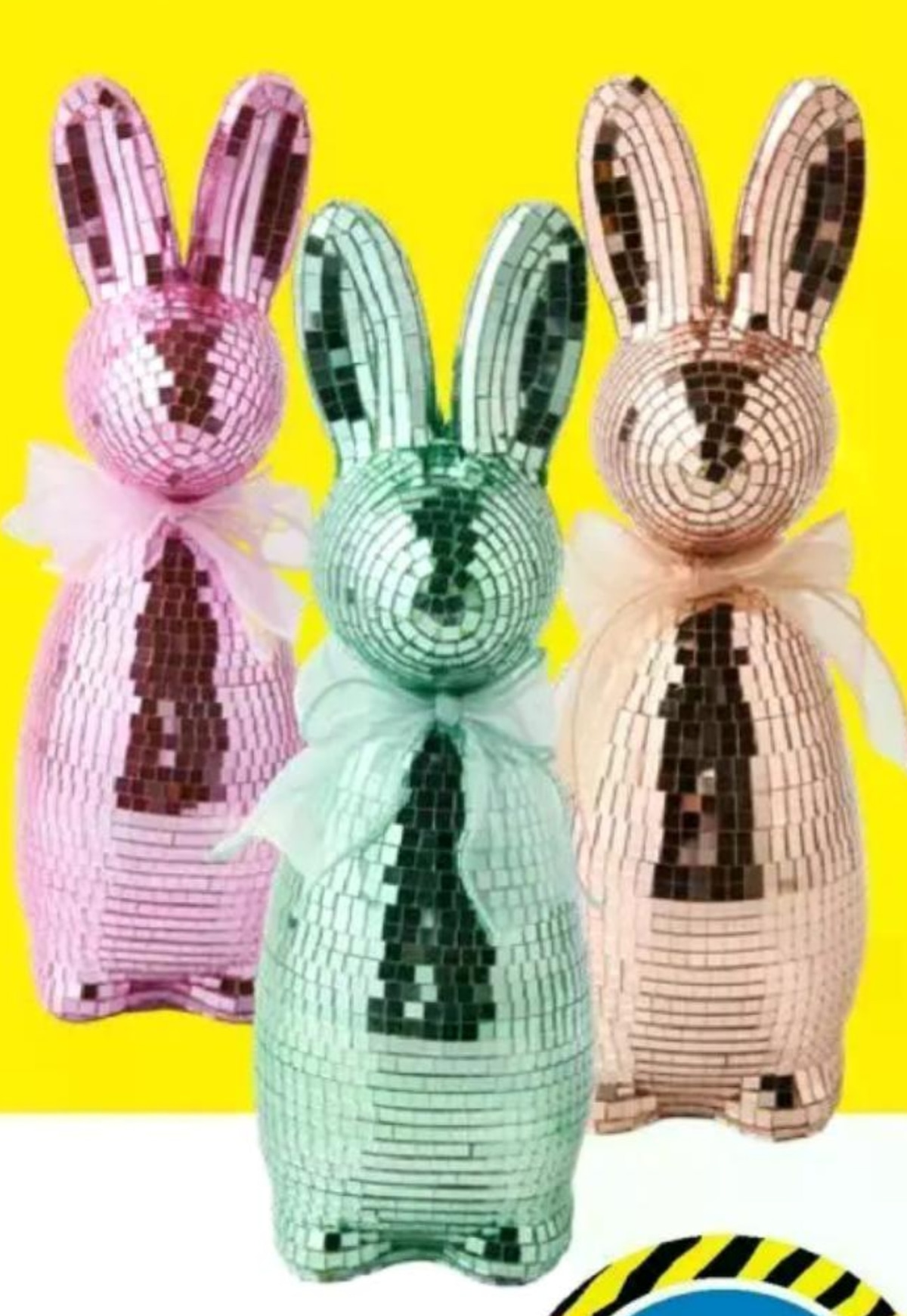 Disco ukrasni zečić 30 cm - Akcija u trgovini Tedi