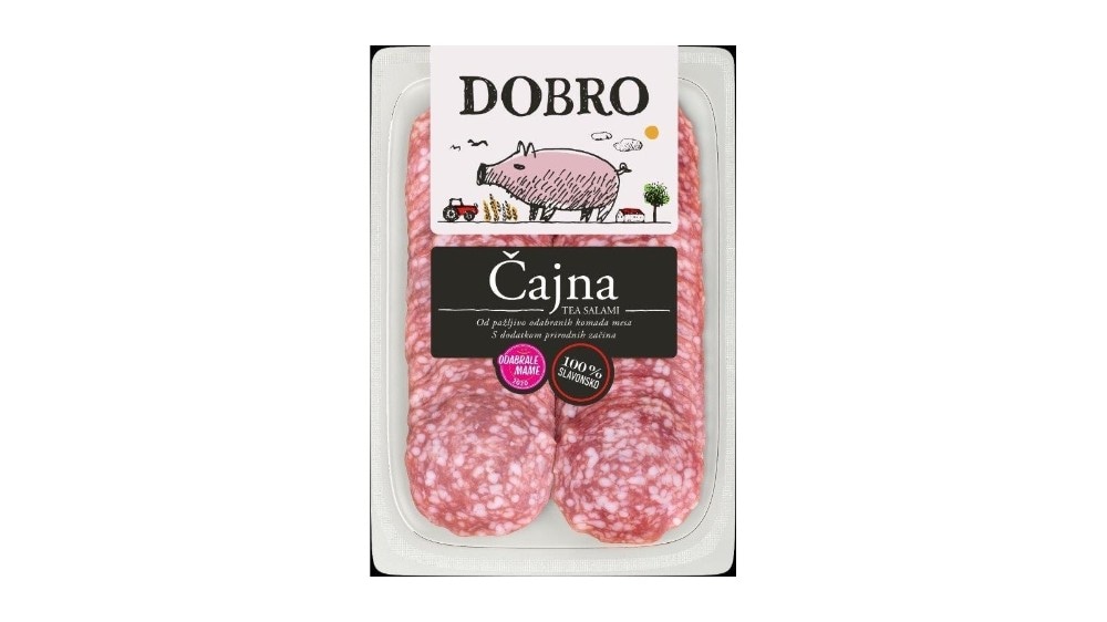 Čajna kobasica ili kulen narezak Dobro 80 g - Akcija u trgovini KTC