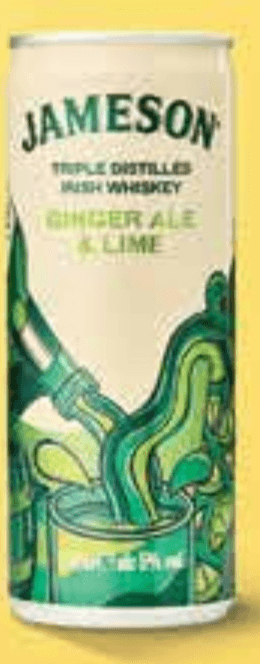 Jameson Whiskey Ginger&Lime 0,25 l - Akcija u trgovini Plodine