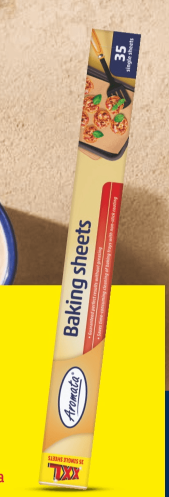 Papir za pečenje XXL 35 listova Aromata - Akcija u trgovini Lidl