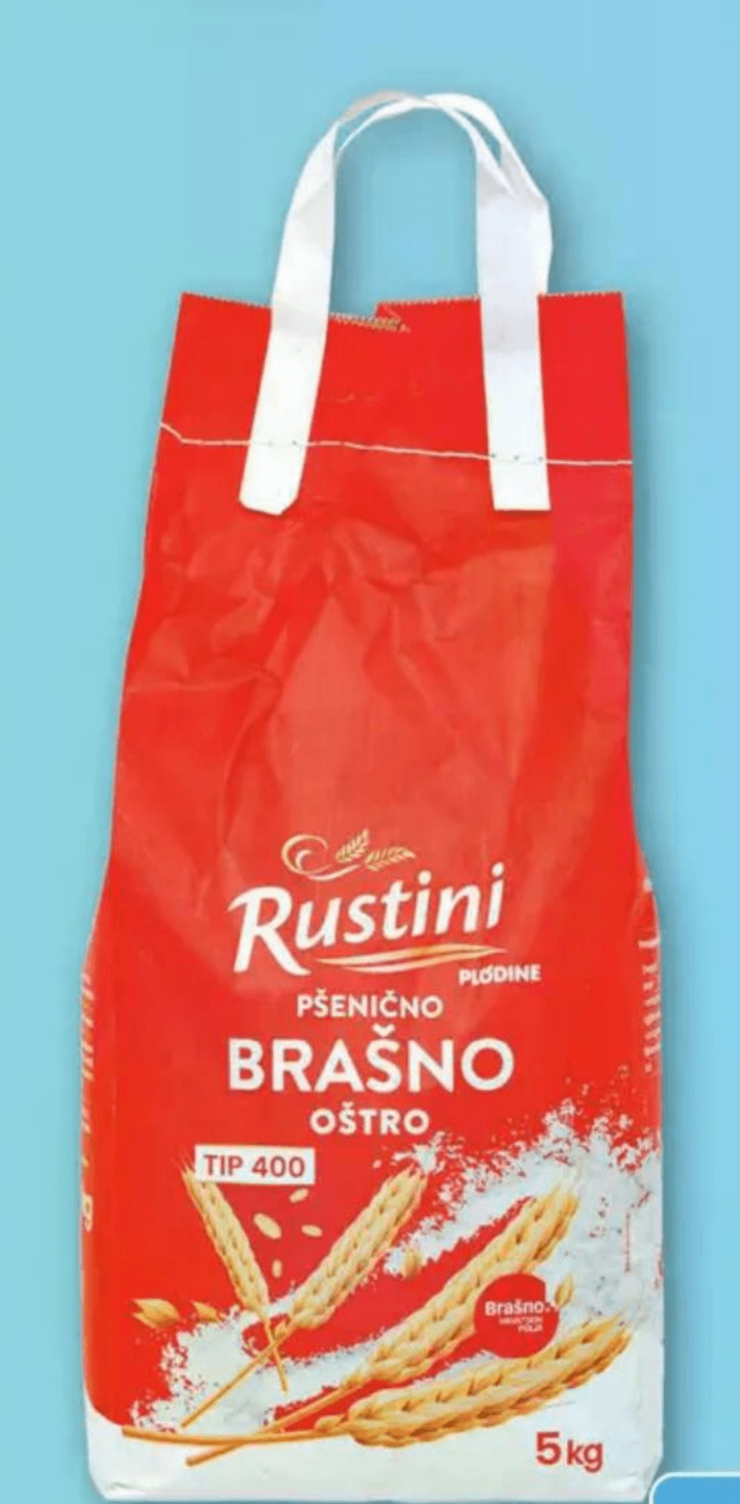 Pšenično brašno oštro T-400 Rustini 5 kg - Akcija u trgovini Plodine