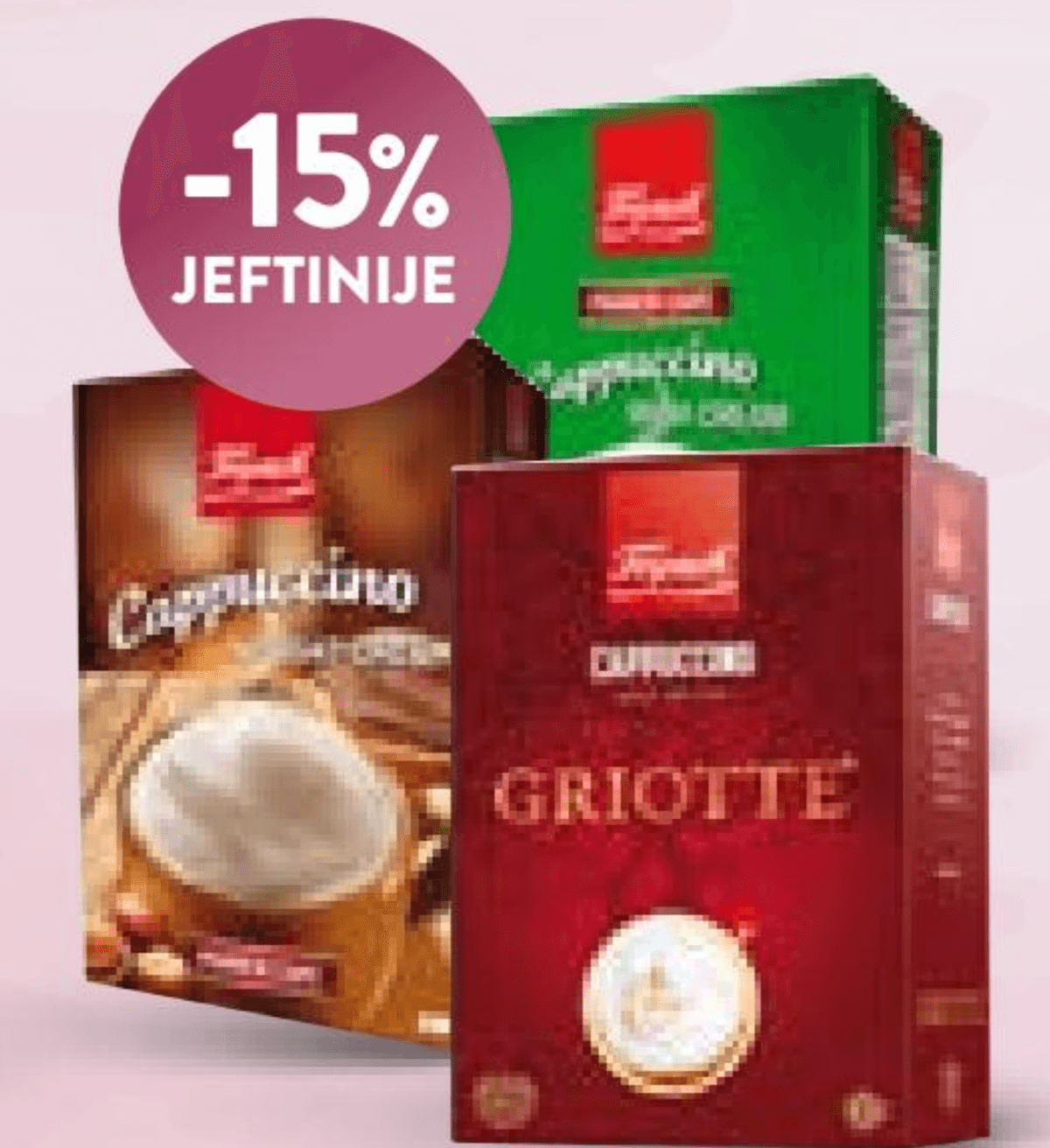 Cappuccino Franck od 112 g do 160 g - Akcija u trgovini Interspar