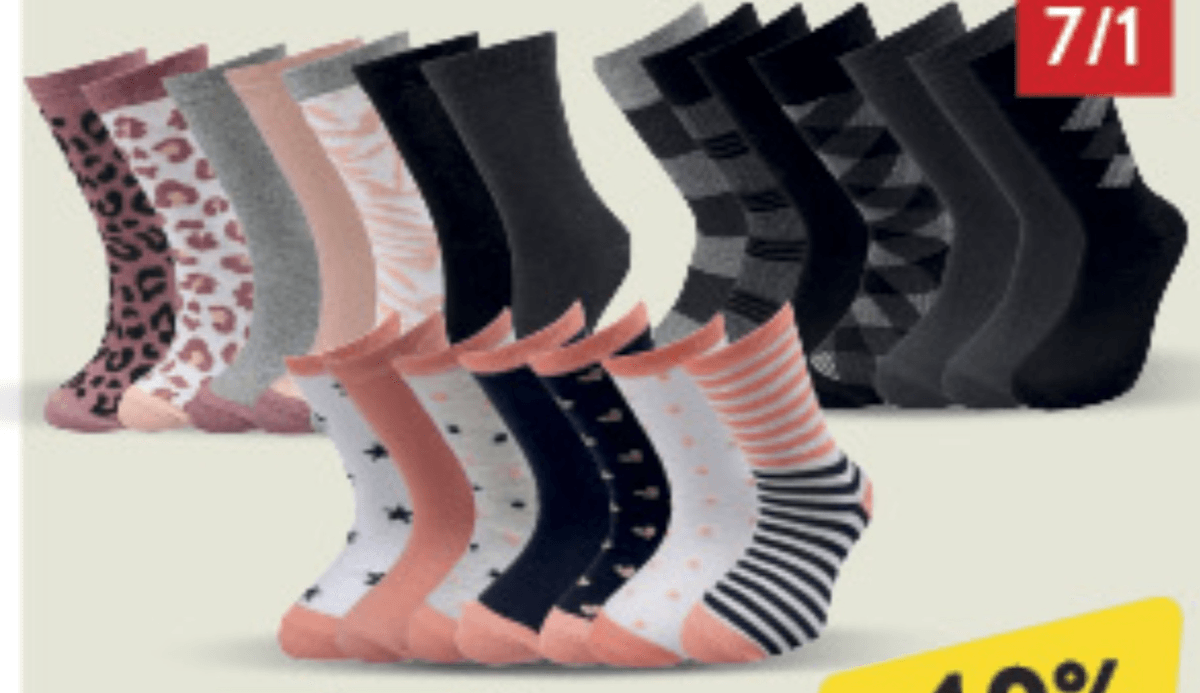 ČARAPE 7/1,set - Akcija u trgovini Konzum