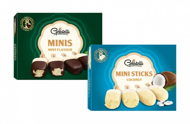 Gelatelli Mini sladoled na štapiću 8 x 50 ml - Akcija u trgovini Lidl