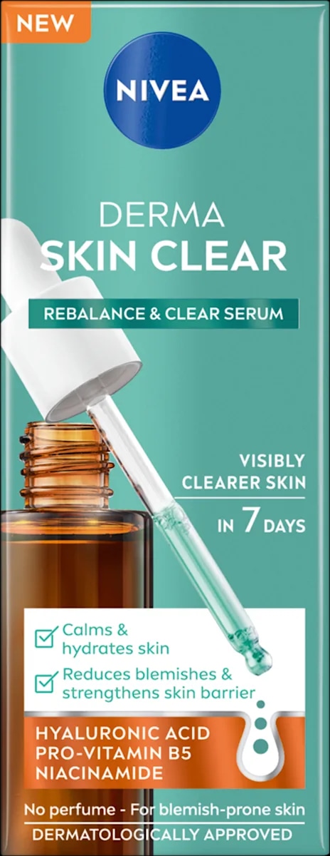 Nivea Derma Skin Clear Rebalance & Clear serum za lice 30 ml Akcija u trgovini Dm