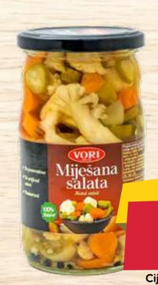 Vori miješana salata 680 g Akcija u trgovini Pivac