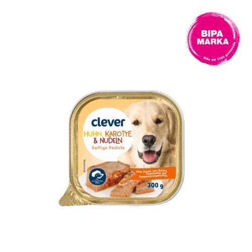 Clever Mokra hrana za pse 300 g - Akcija u trgovini Bipa