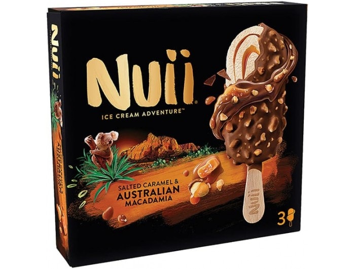 Nuii sladoled odabrane vrste 3x90 ml Akcija u trgovini Konzum