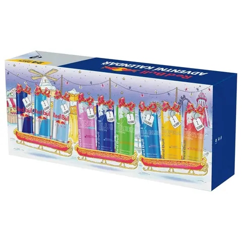 Red Bull energetsko piće Adventski kalendar 24x0,25l - Akcija u trgovini Konzum