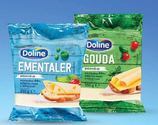 Doline Ementaler polutvrdi sir 350 g Akcija u trgovini Plodine