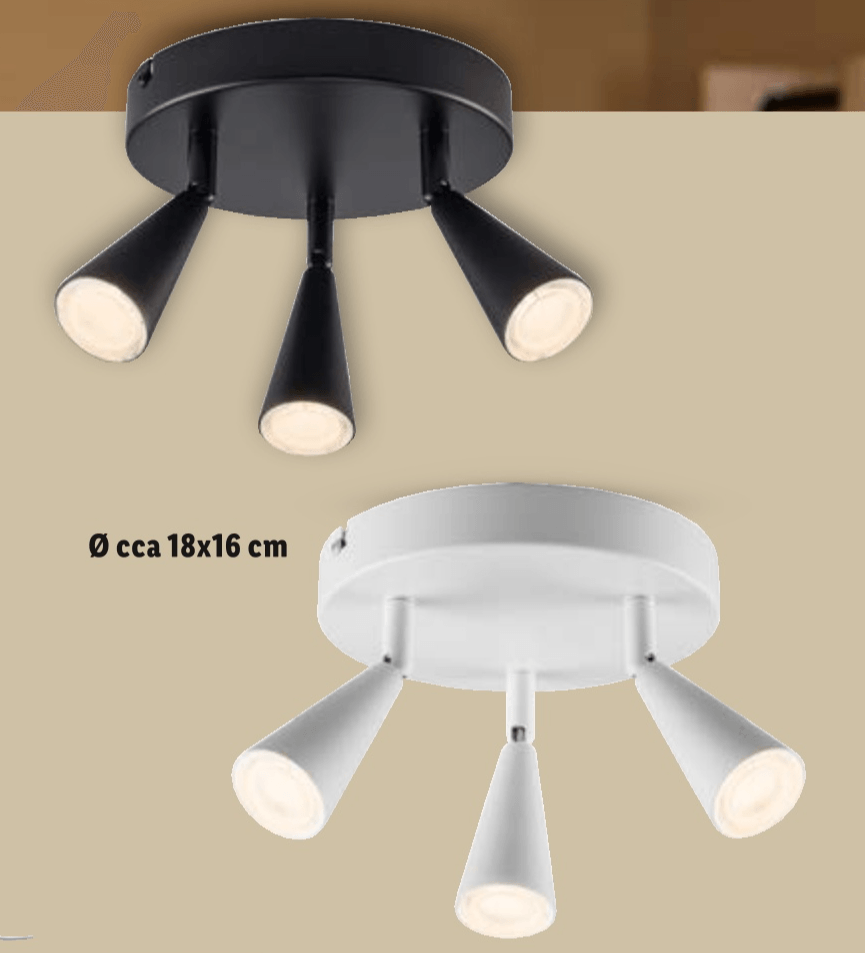 LIVARNO LED stropna svjetiljka Komad LIVARNO home - Akcija u trgovini Lidl