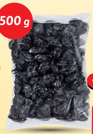 Suha šljiva bez koštice 500 g - Akcija u trgovini Plodine