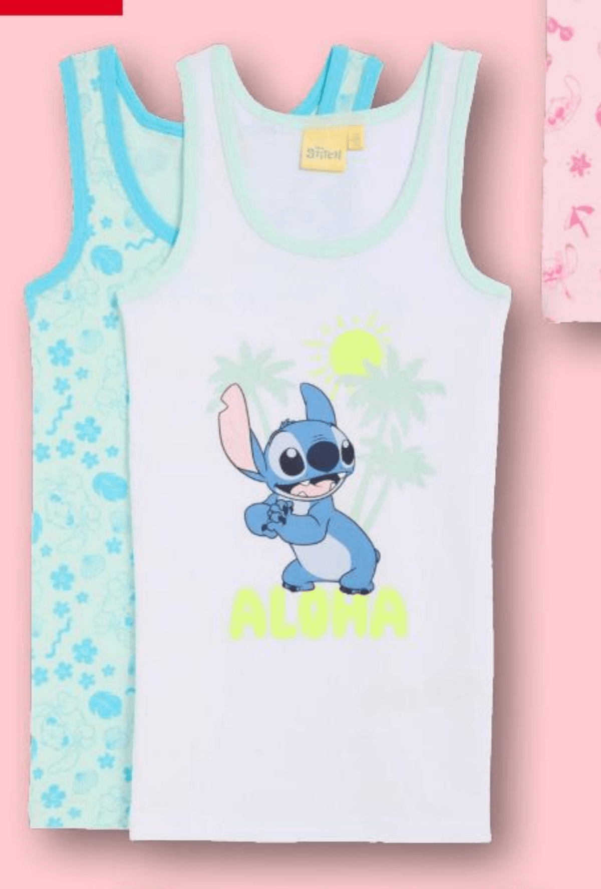 Dječje potkošulje Disney Stitch 2 kom - Akcija u trgovini Kik