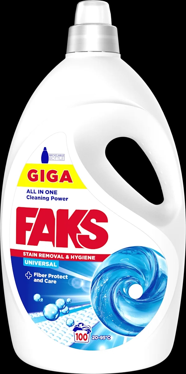 Deterdžent za pranje rublja Faks 4.95 kg, 4.5 L ili 2x36 kom - Akcija u trgovini KTC