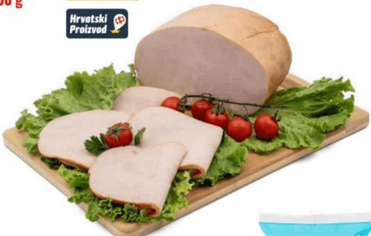 Pureća dimljena šunka 100 g - Akcija u trgovini Eurospin