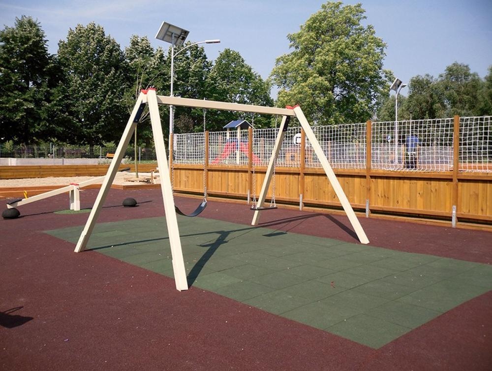 Gumirana ploča za dječje igralište d 50 x š 50 cm, deb. 4 cm - Akcija u trgovini Bauhaus